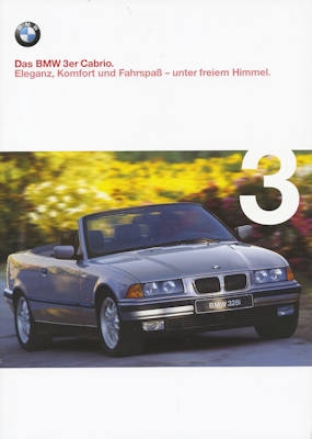 BMW 3er Cabrio brochure 1999