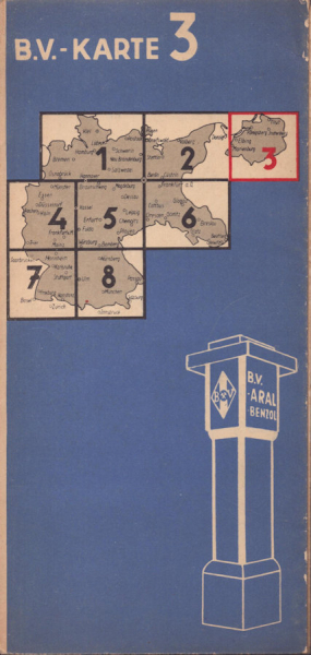 B.V. Karte 3 1930er Jahre