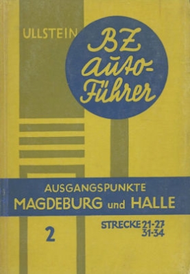 BZ Auto Führer 2 Magdeburg und Halle 1930