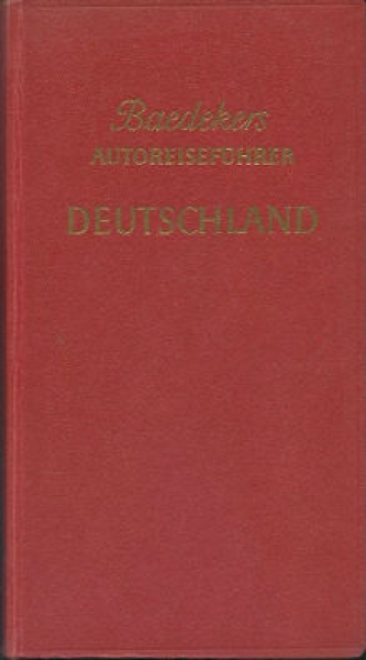 Baedekers Autoführer Deutschland 1966/67