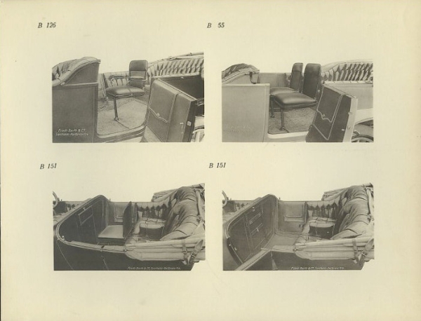Friedrich Barth & Co Carosseriefabrik Mappe ca. 1910/14