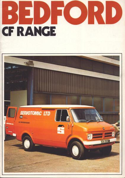 Bedford CF Range Prospekt 9.1975