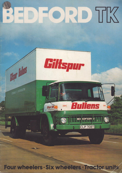 Bedford TK Prospekt 4.1980