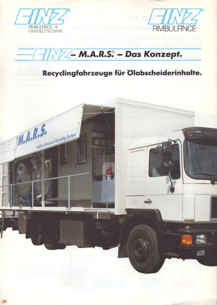 Binz Recyclingfahrzeuge Prospekt 11.1994