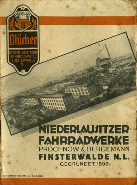 Blücher Fahrrad und Motorfahrrad Prospekt 1932