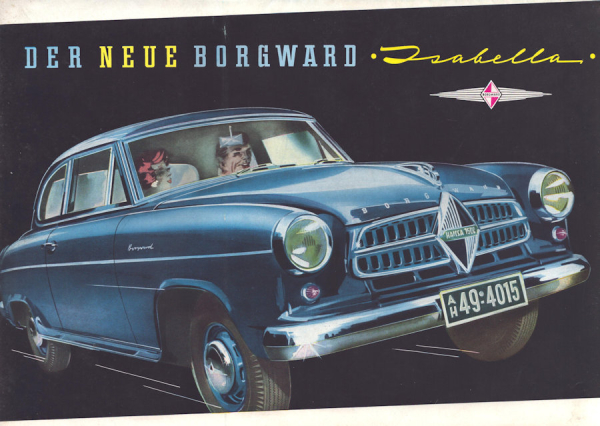 Borgward Isabella Prospekt 11.1955