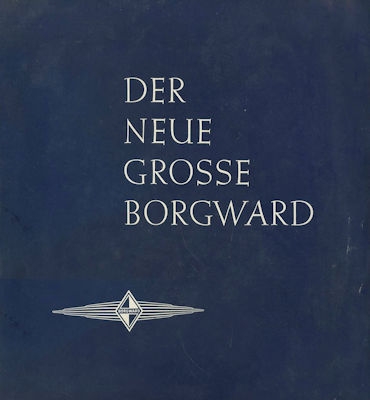Borgward P 100 Prospekt 1.1960