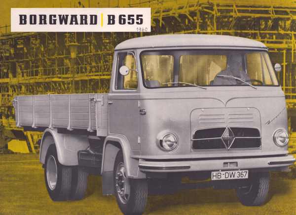 Borgward B 655 Prospekt 12.1959
