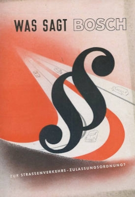 Was sagt Bosch zur StVZO? 8.1952