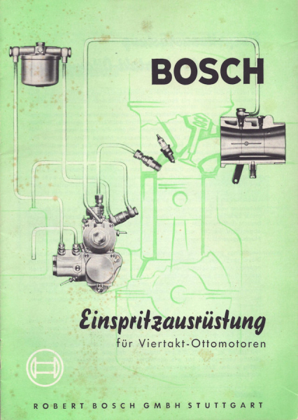 Bosch Einspritzausrüstung für Viertaktmotoren 5.1955
