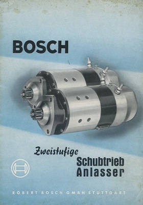 Bosch Zweistufige Schubtrieb-Anlasser 1.1959