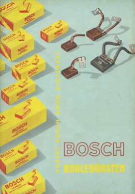 Bosch Kohlebürsten Katalog 1963