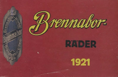 Brennabor bicycle program 1921 Copy