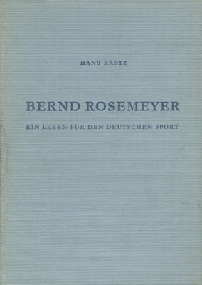 Hans Bretz Bernd Rosemeyer 1938