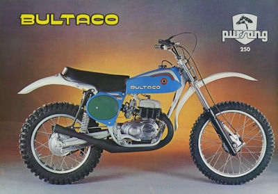 Bultaco Pursang 250 brochure 1977