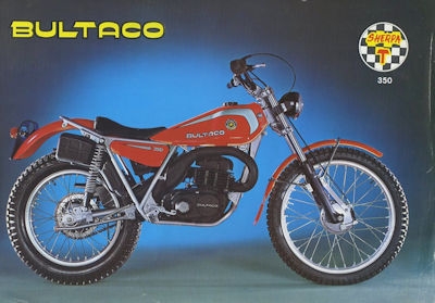 Bultaco Sherpa 350 brochure 1977