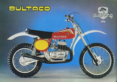 Bultaco Pursang 370 brochure 1977