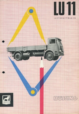 Büssing LU 11 Prospekt 1.1956