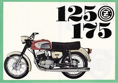 CZ 125 / 175 brochure 1970s