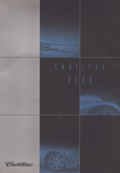Cadillac Pressemappe Genf 2000
