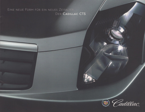 Cadillac CTS Prospekt 8.2001