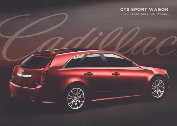 Cadillac CTS Sport Wagon Prospekt 2010