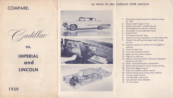 Cadillac Salescraft Program 1959
