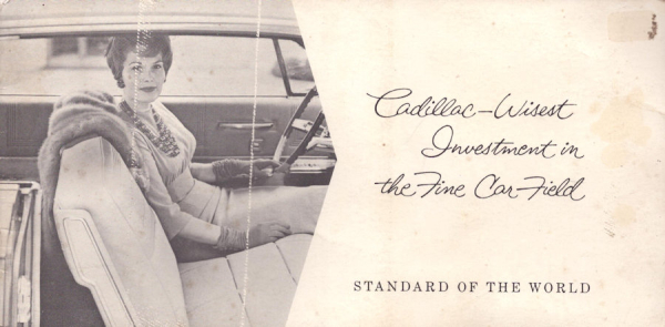 Cadillac Wisest Investment Prospekt 1961