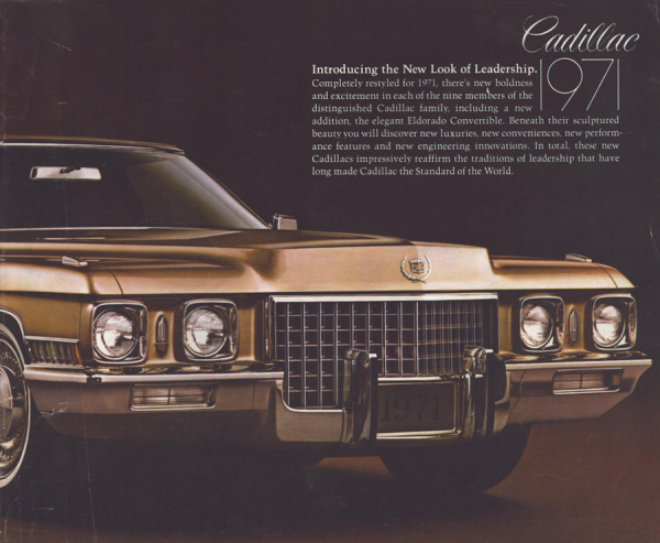 Cadillac Programm 1971