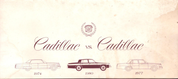 Cadillac vs. Cadillac 1974-1980