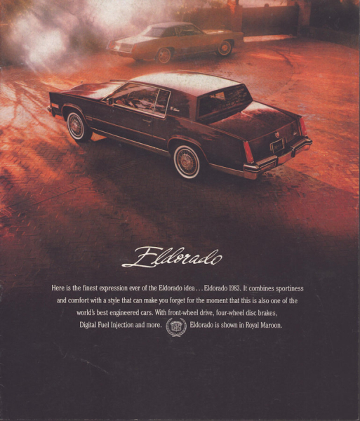 Cadillac Programm 1983