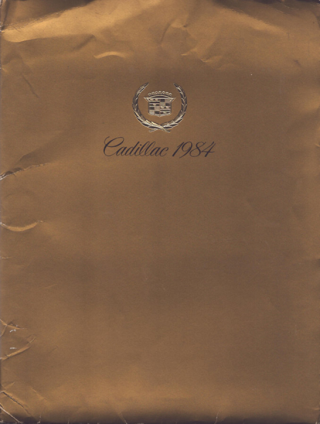 Cadillac Pressemappe 9.1983