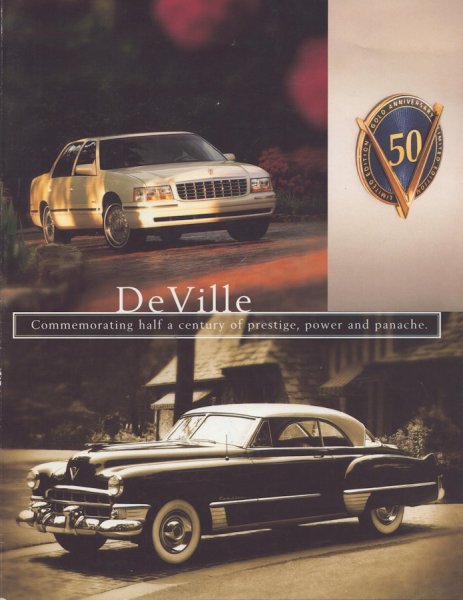 Cadillac De Ville 50th anniversery Prospekt 1999
