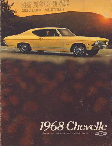 Chevrolet Chevelle Prospekt 1968