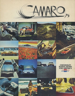 Chevrolet Camaro brochure 1975