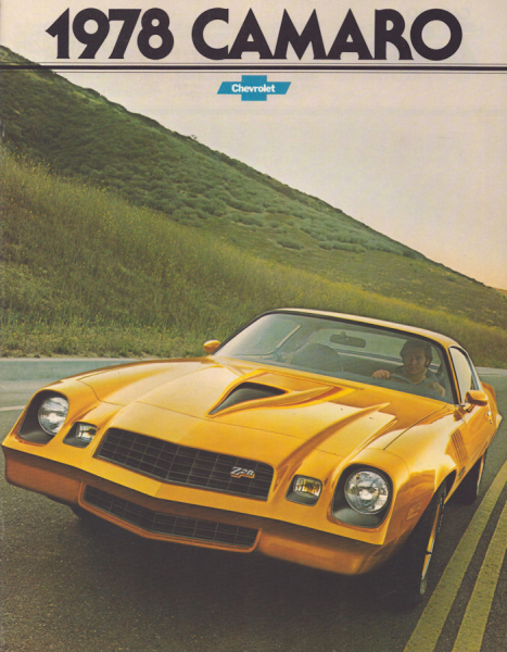Chevrolet Camaro Prospekt 1978