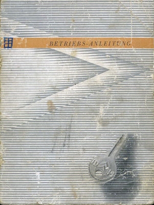 Citroen ID 19 Bedienungsanleitung 11.1957