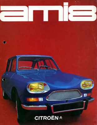 Citroen Ami 8 brochure 8.1969