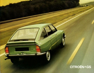 Citroen GS brochure 9.1972