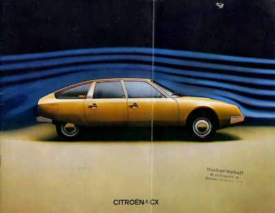 Citroen CX brochure 1.1975