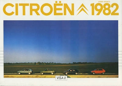 Citroen Visa II Prospekt 5.1981 f