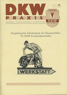 DKW Praxis Nr. 35 Juli 1938