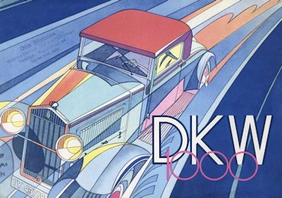 DKW 1000 ccm Prospekt ca. 1931