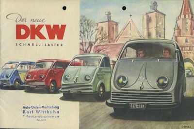 DKW Schnell-Laster Prospekt 5.1952