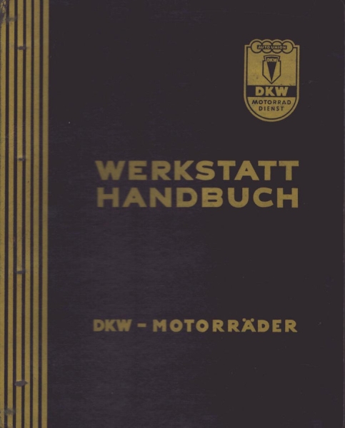 DKW Werkstatt Handbuch RT 175/S 200/S 250/S 10.1956
