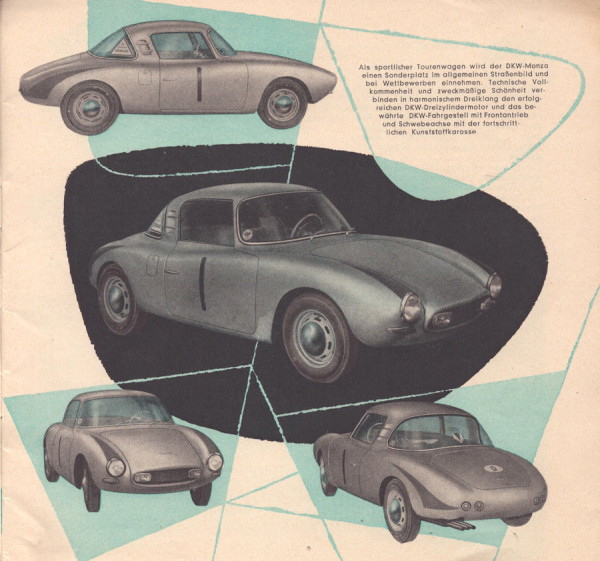 DKW Monza Prospekt 1957