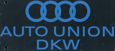 DKW Programm ca. 1962