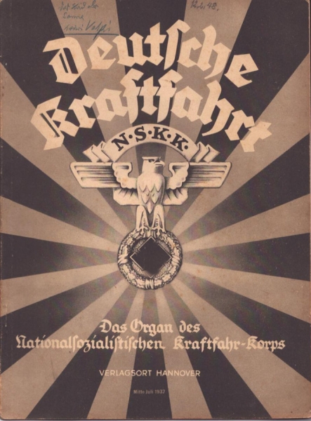 Deutsche Kraftfahrt 1937 Heft 13