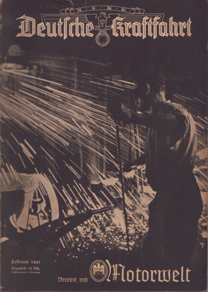 Deutsche Kraftfahrt 1941 Februar