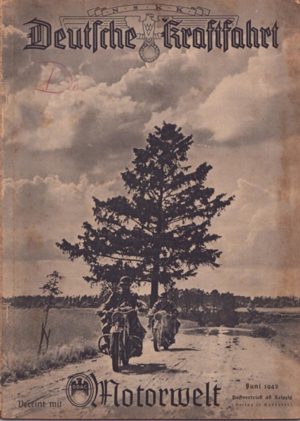 Deutsche Kraftfahrt 1942 Juni